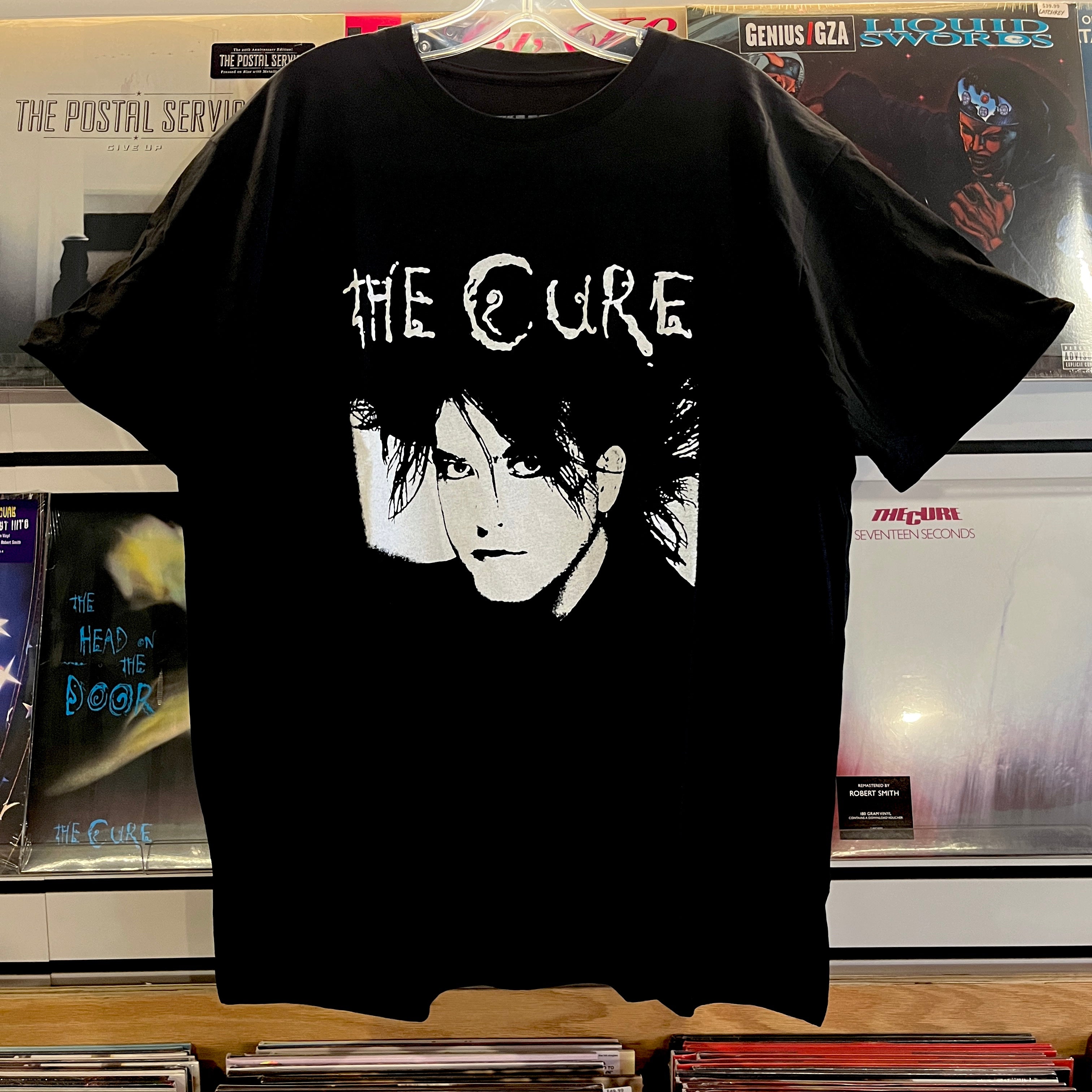 The Cure - Robert Smith T-Shirt, Rock Tee (S) White