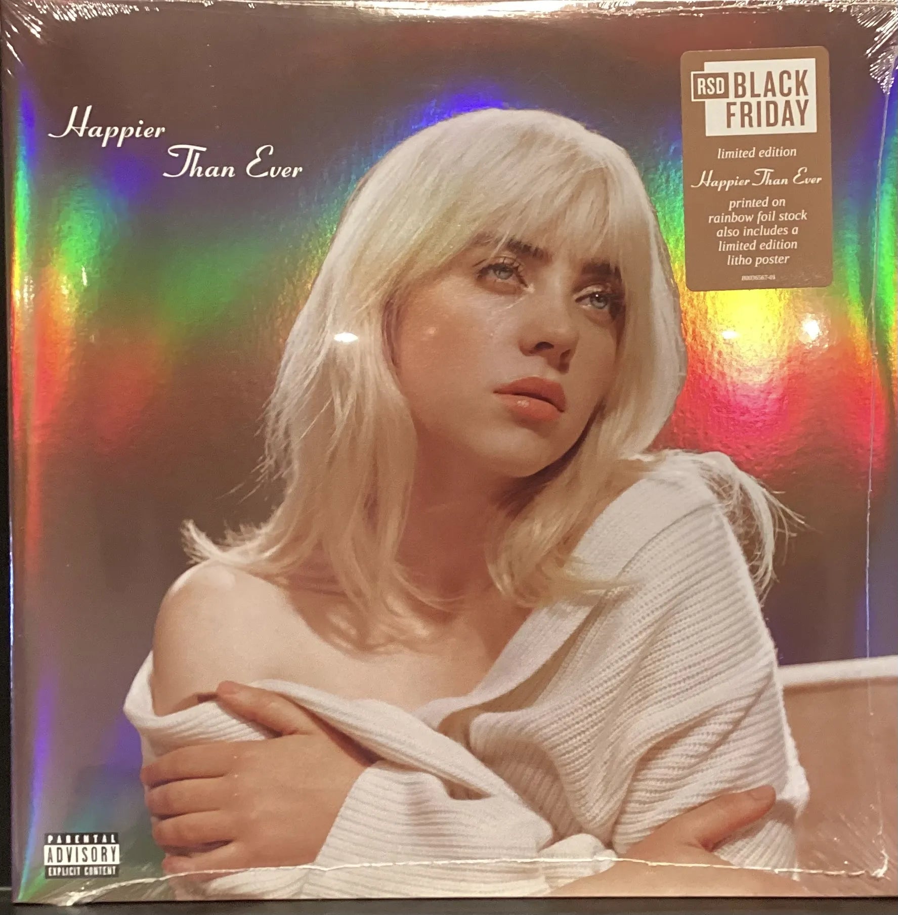 Billie Eilish - Happier Than Ever LP (RSD 2022 Limited Edition, 2 Disc