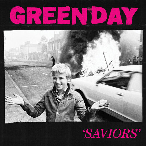 Green Day - Saviors LP (Pink and Black Vinyl)