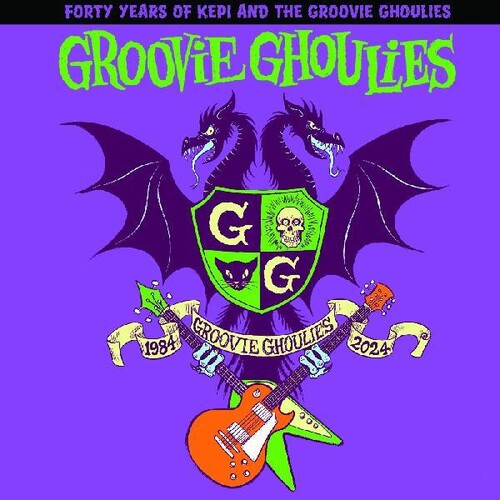 The Groovie Ghoulies - 40 Years Of Kepi & The Groovie Ghoulies LP (2 Disc Clear Purple & Orange Vinyl) - RSD 2024