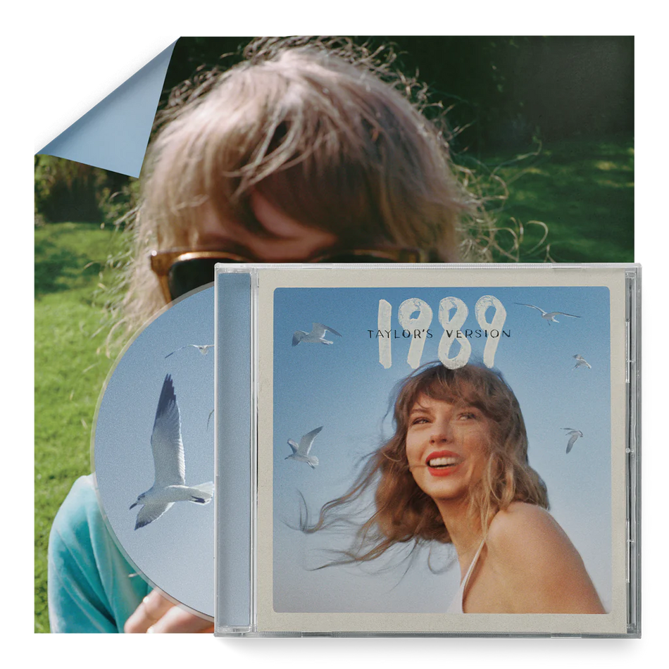 Taylor Swift - 1989 Taylor's Version CD (Crystal Skies Blue)