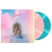 Taylor Swift - Lover LP (Baby Blue / Light Pink Vinyl)