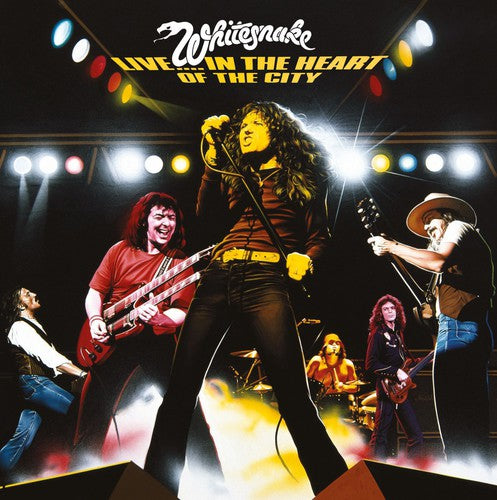 the album cover for Whitesnake - Live in the Heart of the City