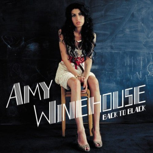 the album cover for Amy Winehouse - Back To Black [Import]