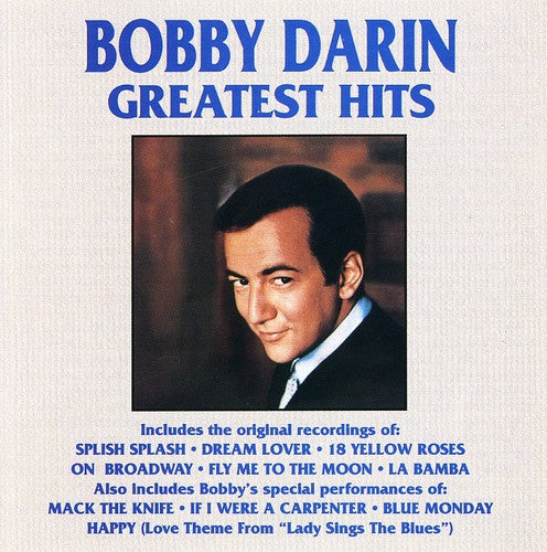 the album cover for Bobby Darin - Greatest Hits