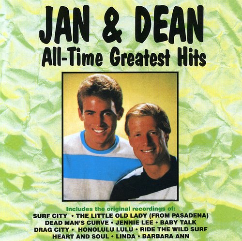the album cover for Jan & Dean - All-Time Greatest Hits