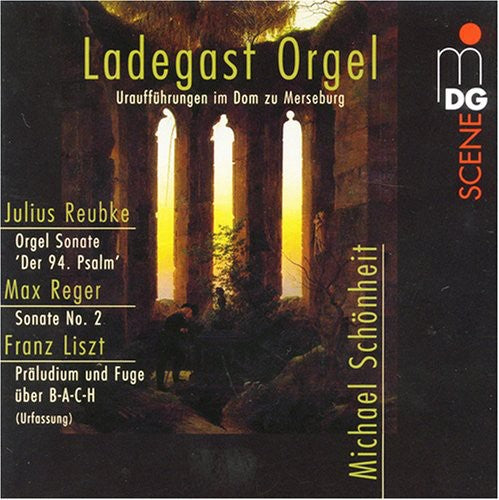 the album cover for J. Reubke - Organ Sonata