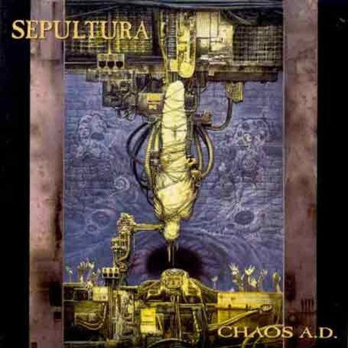 the album cover for Sepultura - Chaos Ad [Import]