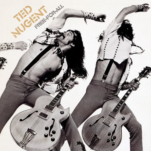 the album cover for Ted Nugent - Free-For-All