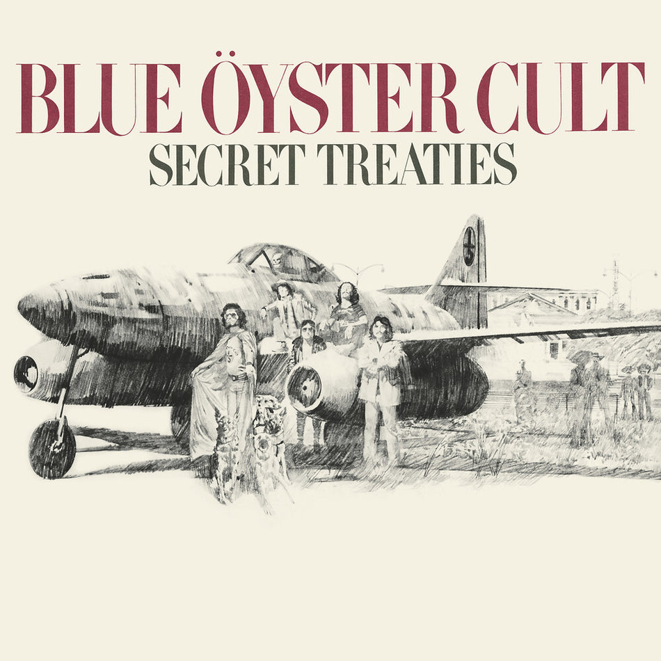 the album cover for Blue Oyster Cult - Secret Treaties