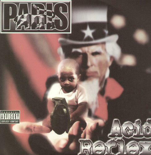 the album cover for Paris - Acid Reflex [LP]