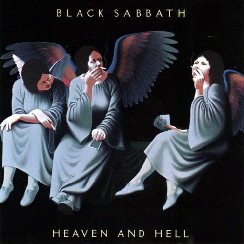 the album cover for Black Sabbath - Heaven and Hell