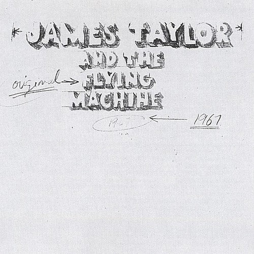 the album cover for James Taylor - Original Flying Machine 1967