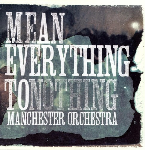 Manchester Orchestra - Mean Everything To Nothing LP (Blue Vinyl)