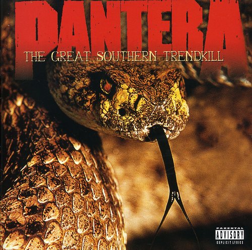 the album cover for Pantera - Great Southern Trendkill
