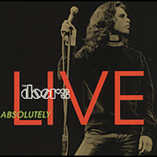 the album cover for The Doors - Absolutely Live