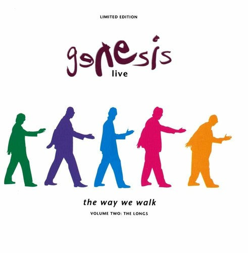 the album cover for Genesis (U.K. Band) - Live-Vol. 2-The Way We Walk