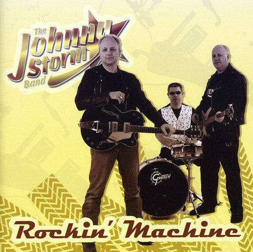 the album cover for Johnny Storm - Rockin Machine