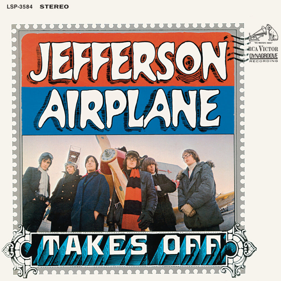 the album cover for Jefferson Airplane - Jefferson Airplane Takes Off