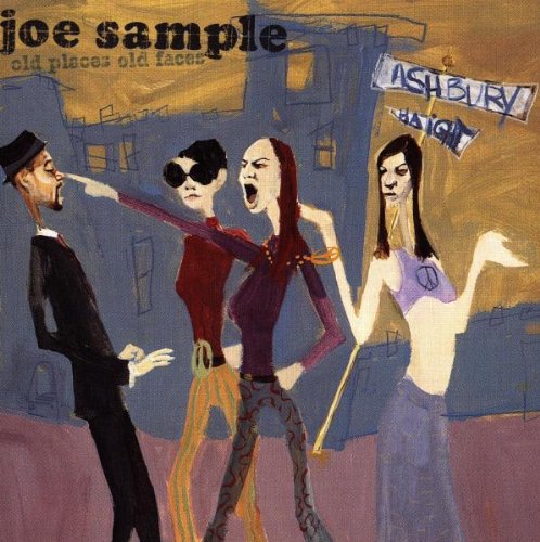 the album cover for Joe Sample - Old Faces Old Places