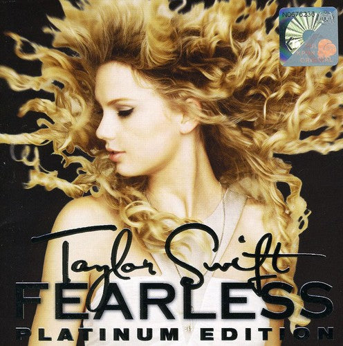 the album cover for Taylor Swift - Fearless: Platinum Edition