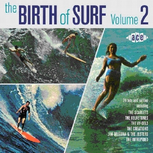 the album cover for Birth Of Surf - Vol. 2-Birth Of Surf [Import]
