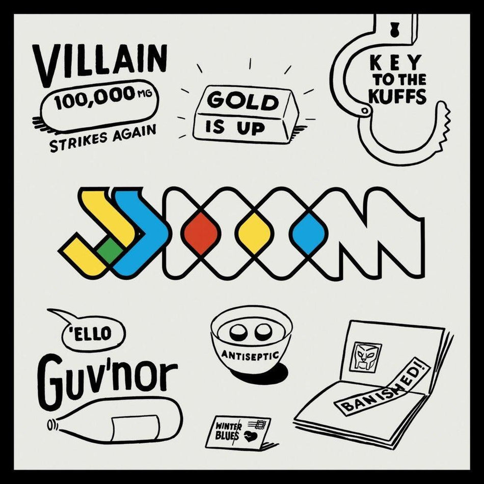the album cover for JJ Doom - Keys To The Kuffs