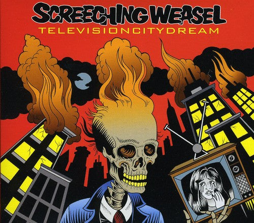 the album cover for Screeching Weasel - Television City Dream