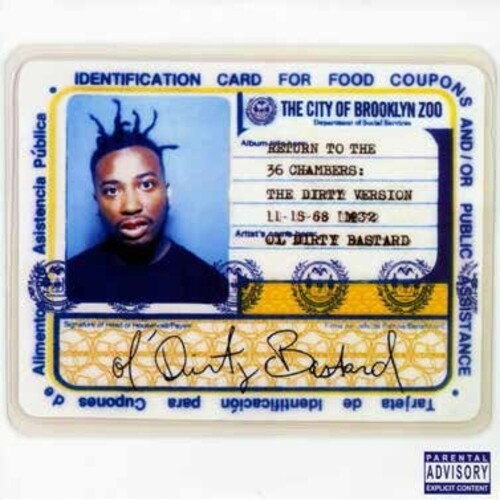 Ol' Dirty Bastard -  Return to the 36 Chambers LP (2-Disc Vinyl)