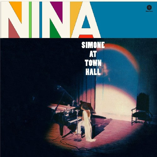the album cover for Nina Simone - At Town Hall [Import]