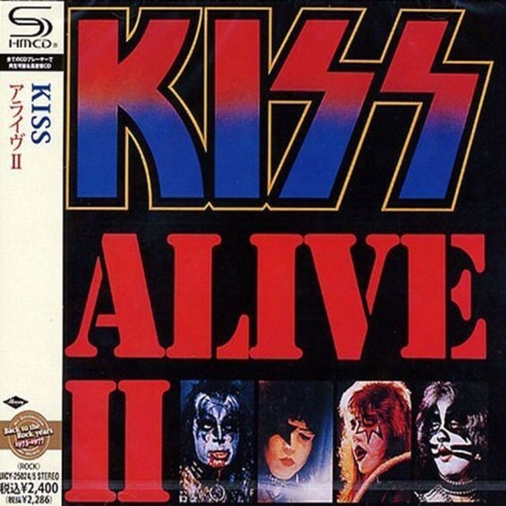 the album cover for KISS - Alive 2