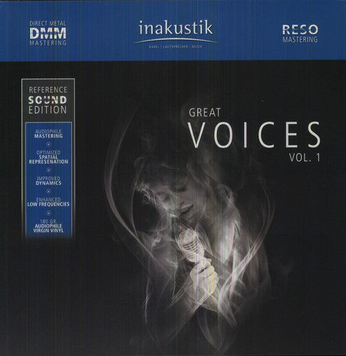 the album cover for Reference Sound Editio - Great Voices, Vol. 1
