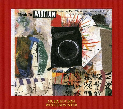 the album cover for Paul Motian - Monk in Motian