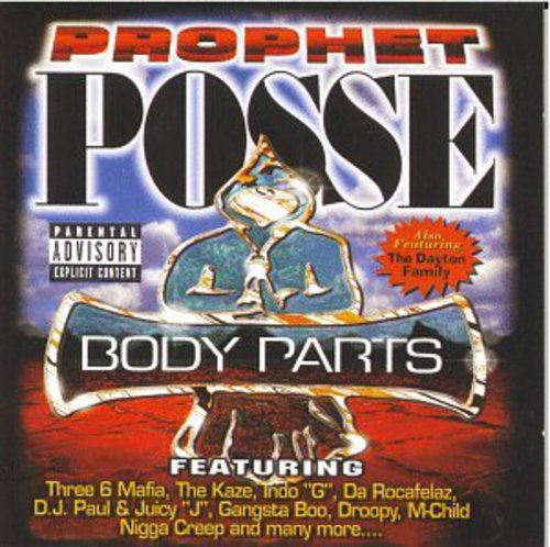 the album cover for Prophet Posse - Body Parts