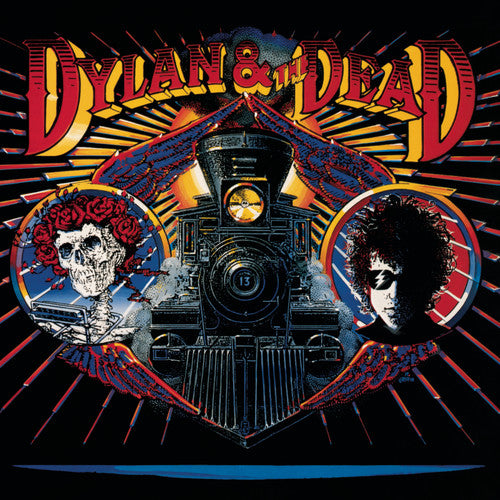 the album cover for Bob Dylan - Dylan and The Dead