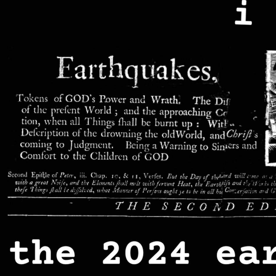 I Survived the 2024 Earthquake - A Latchkey Original Tee (PREORDER FOR 4/15 RELEASE)