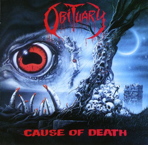 the album cover for Obituary - Cause of Death [Remastered]