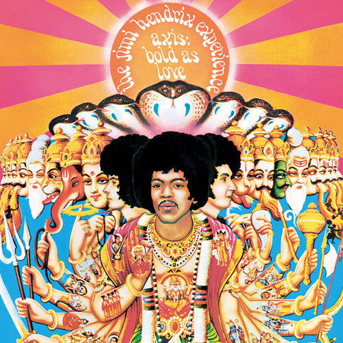 the album cover for Jimi Hendrix - Axis: Bold As Love (Heavyweight vinyl)