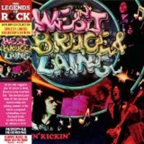 the album cover for Bruce West & Laing - Live 'n' Kickin'