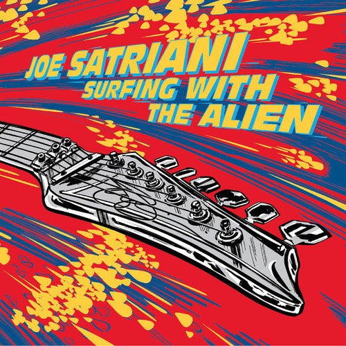 the album cover for Joe Satriani - Surfing with the Alien