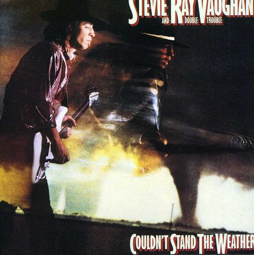the album cover for Stevie Ray Vaughan & Double Trouble - Couldn't Stand the Weather