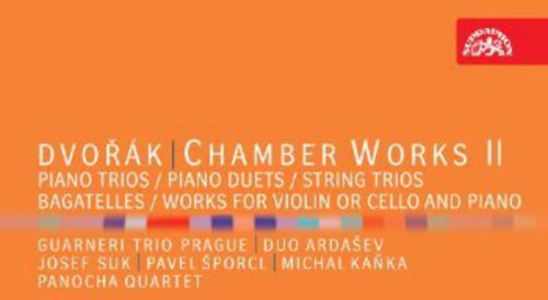 the album cover for Dvorak / Guarneri Trio Prague / Suk - Chamber Works 2