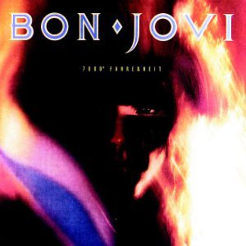 the album cover for Bon Jovi - 7800 Degrees Fahrenheit (remastered)