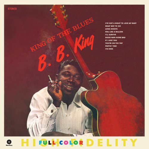 the album cover for B.B. King - King of the Blues