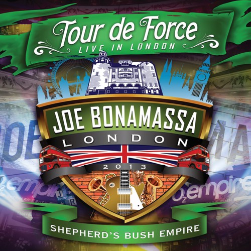 the album cover for Joe Bonamassa - Tour De Force: Live In London - Shepherd's Bush Empire