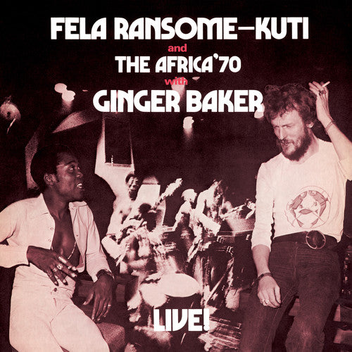 Fela Kuti -  Fela Live with Ginger Baker LP