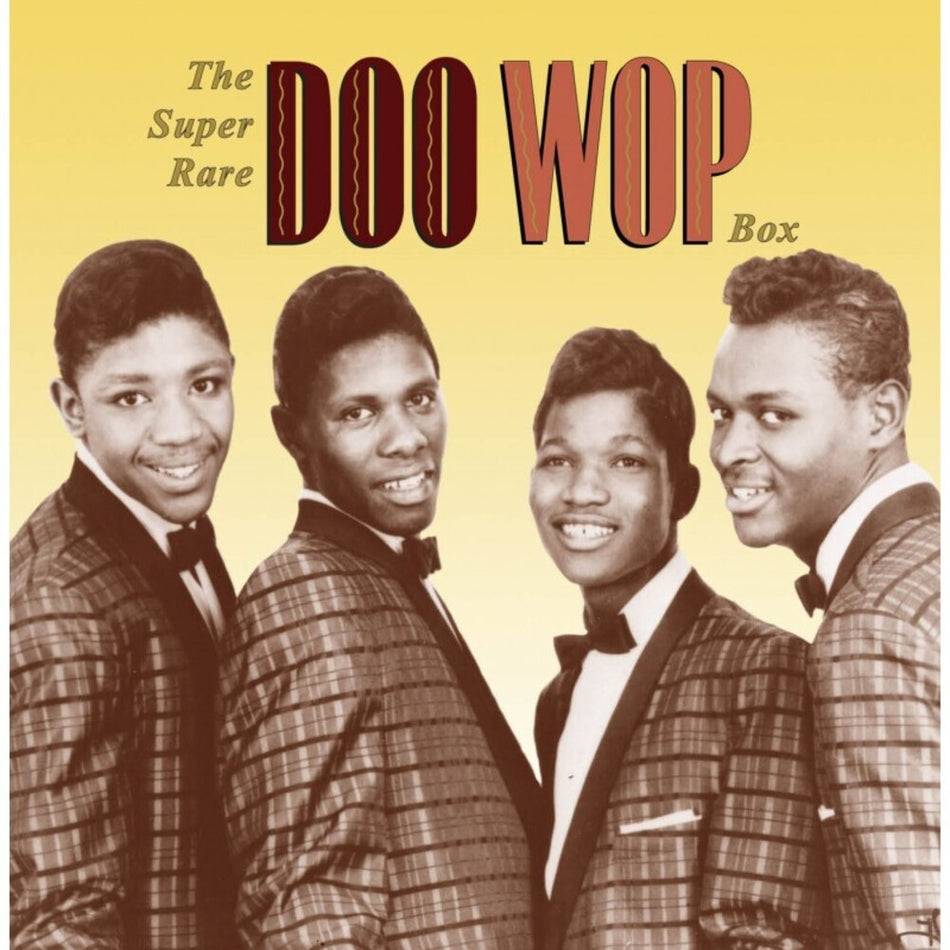 the album cover for Super Rare Doo Wop Box / Various - Super Rare Doo Wop Box