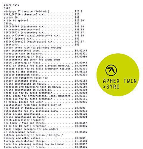 Aphex Twin - Syro LP (3 Discs)