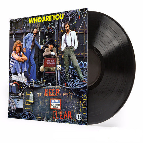 the album cover for The Who - Who Are You