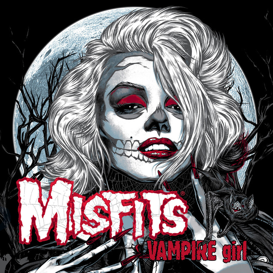 the album cover for Misfits - Vampire Girl / Zombie Girl [CD Single]
